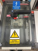 Rozłącznik izolacyjny 3-biegunowy-biegunowy 125A Socomec Szyna DIN 63kW