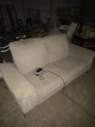 Sofa 2-osobowa z 2 elektrycznymi siedzeniami, nowoczesny design 