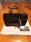 Love Moschino skórzana torebka damska