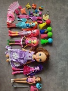 4 Lalki My Little Pony i Jej Wysokość Zosia, Barbie oraz skoczki 