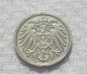Niemcy Kaiser Wilhelm II Hohenzollern 5 pfennig 1906 A Berlin Prusy KM# 11