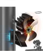Wentylator do pieca kominka magnetyczny termoelektryczny