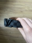 Czarny pasek Louis Vuitton