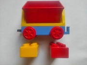 Lego Duplo wagon towarowy na urobek