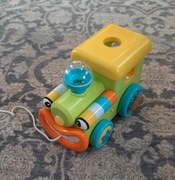 Ciuchcia pociąg sorter nauka kształtów kolorów