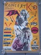 Koncert TSA oryginalny plakat Pągowski poster PRL vintage
