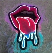 DARMOWA DOSTAWA NEON LED 100x65