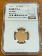 Moneta ze zbioru w pudelku 1899 po kolekcjonerze