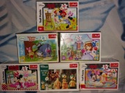 Zestaw puzzli trefl Zosia Puchatek Trefliki Mickey