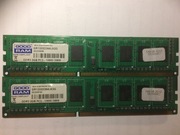 2x Pamięć RAM Goodram 2GB DDR3 1333MHz PC3-10600