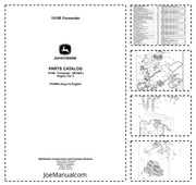 John Deere 1510E Forwarder Parts Catalog Katalog Części schematy budowy