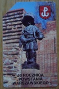KARTA TELEFONICZNA TP S.A. 50 ROCZNICA POWSTANIA WARSZAWSKIEGO