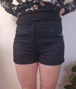 Spodenki sportowe czarne z kieszeniami szorty Adidas rozmiar 36 S