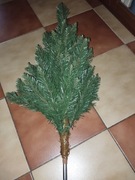 Sztuczna choinka czubek wys 80 cm