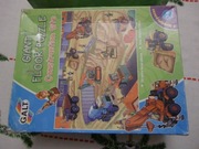 Puzzle Galt duże XXL podłogowe "Plac budowy" 60x90 cm