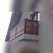 Balustrada balkonowa, taras, zadaszenie, wiata