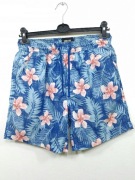 Spodenki szorty wzór kwiaty plażowe nad wodę Sandstone S
