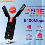 Karta sieciowa bezprzewodowa WiFi 6E USB 3.0 5400 Mb/s 802.11ax