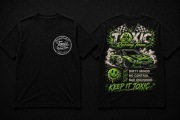 T-shirt DAMAGED GOODS.CO - TOXIC RACING TEAM