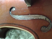 Skrzypce Antonius Stradivarius 1720 Kiso Suzuki Nagoya Japan 1971 + Glasser
