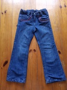 grube spodnie dziewczęce dżinsowe  116/122  Palomino