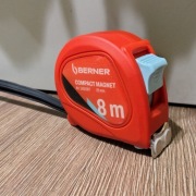 Profesjonalna Miara Zwijana BERNER Compact Magnet 8m