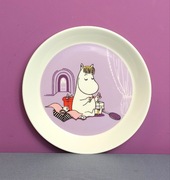 MUMINKI talerzyk Moomin Arabia Finland - PANNA MIGOTKA liliowa 
