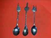 Zestaw pięknych łyżeczek do kawy. Vintage. 