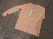 sweter damski marki EDC by Esprit, rozm L, blady róż, Organiczna bawełna.