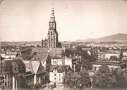 ŚWIDNICA -- WIDOK -- DOMY -- ŚLĘŻA -- 1962