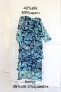 Jedwabna sukienka bez wad, Tone Barker Silk, S