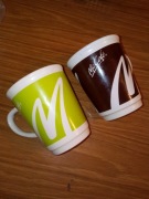 Kubek McDonald's McCafe 2013 zielony