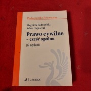 Prawo cywilne - część ogólna 