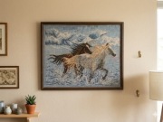 Obraz ręcznie haftowany 