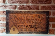 Ręcznie robiona Tablica Ouija Spirytystyczna Drewniana Vintage Medium