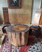 Góralskie meble z litego drewna