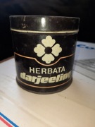 Pudelko po herbacie społem PRL