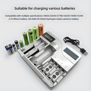 Ładowarka uniwersalna - akumulatorki ogniwa battery charger ms 5d889