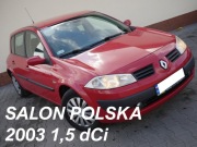 Remault MEGANE 1.5 DCI SALON POLSKA 5 drzwi gotowy do jazdy