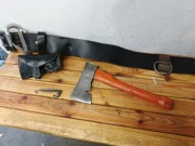 Piękna siekiera 1200g. Sygnatura Pas strażacki bojowy