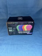 Zestaw 6 zielonych żarówek led e27 LUTW