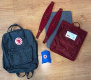 Oryginalny plecak Fjallraven Kanken 16l plus firmowe akcesoria