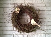 Wianek wiosenny. Średnica 40cm