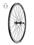 Przednie koło rowerowe 28" maszynowe, szybkozamy.