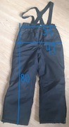 Spodnie narciarskie czarne rozm. 128