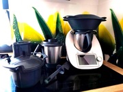 Thermomix TM6 Kompletny zestaw + dodatkowe naczynie + nakładka krojąca