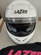 Kask motocyklowy Lazer Bayamo Z , biały , PINLOCK , rozmiar L , NOWY !