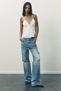 ZARA SPODNIE JEANSOWE Z KOLEKCJI ZW RELAXED BOOTCUT 38