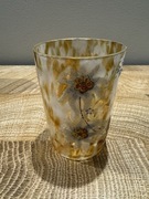 Szklanka na wino ręcznie malowana dekoracyjna (98)