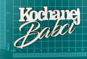 Scrapek napis Kochanej Babci LBA00071